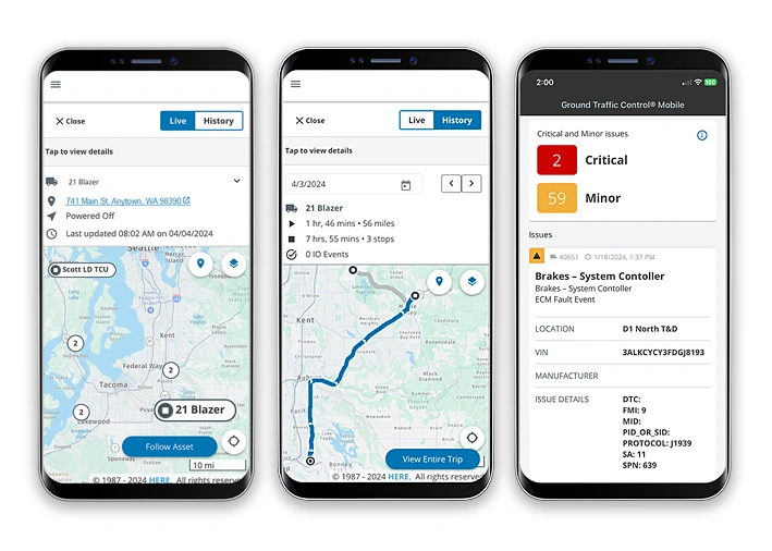 Zonar Ground Traffic Control Mobile App Zonar Ground Traffic Control Mobile App